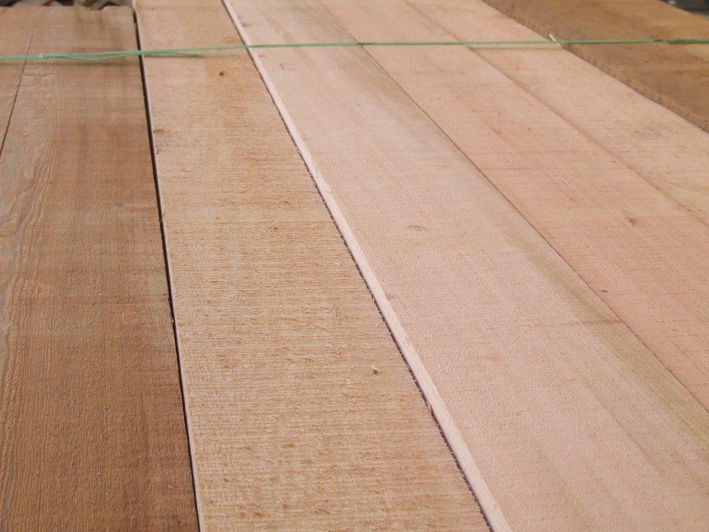 Western Red Cedar, clear rough timbers
