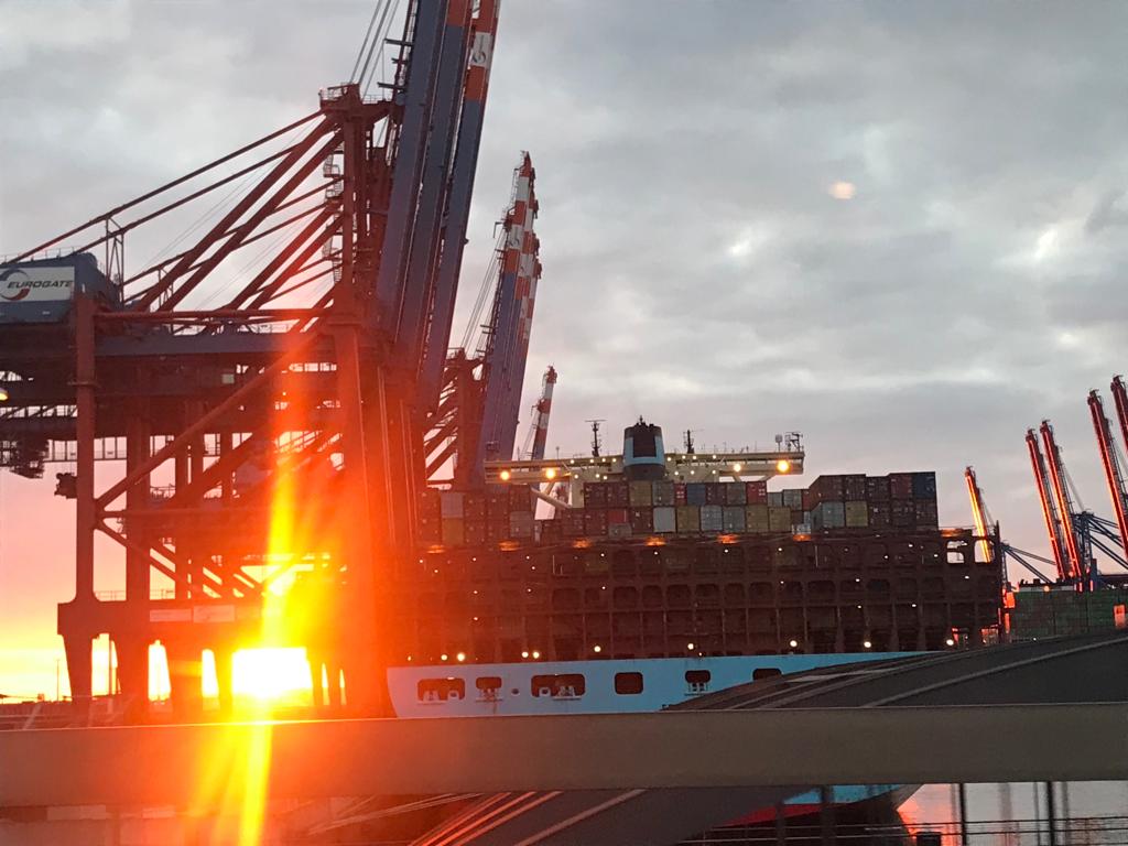 Containerschiff Maersk, Hamburg